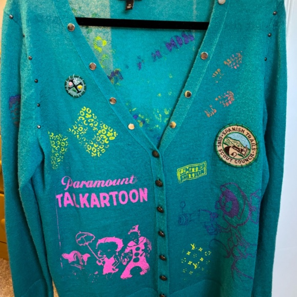 Women's Vintage Talbots Cardigan Size 1X - Picture 3 of 7